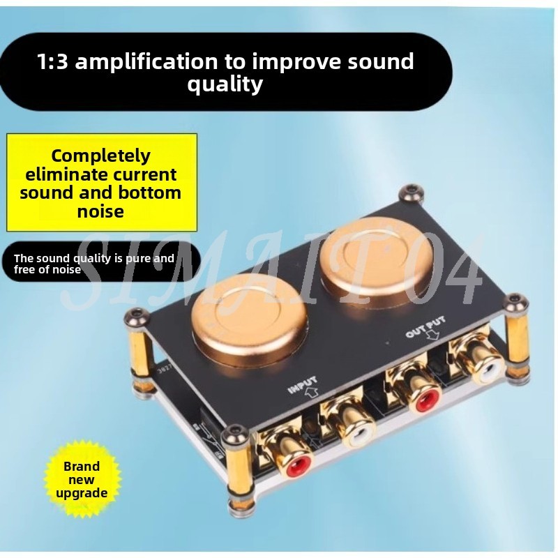 Passive Preamp - Audio-isolator Boost Cow Audioverbetering Boost Timbre