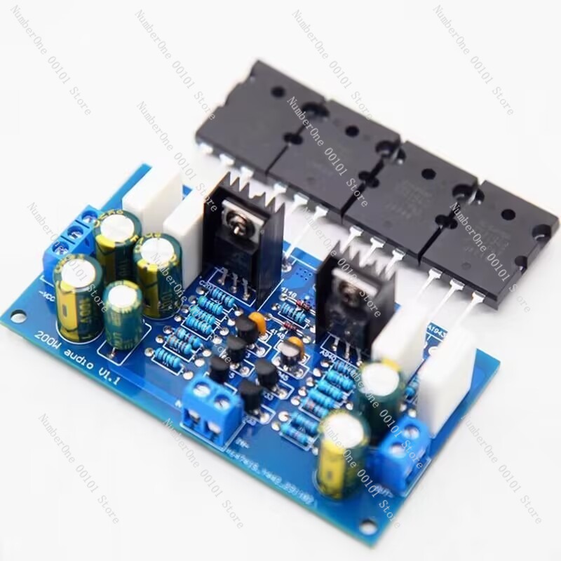 Audio Amplifier Board - Verbeterde 200W Mono HiFi Eindversterker Board