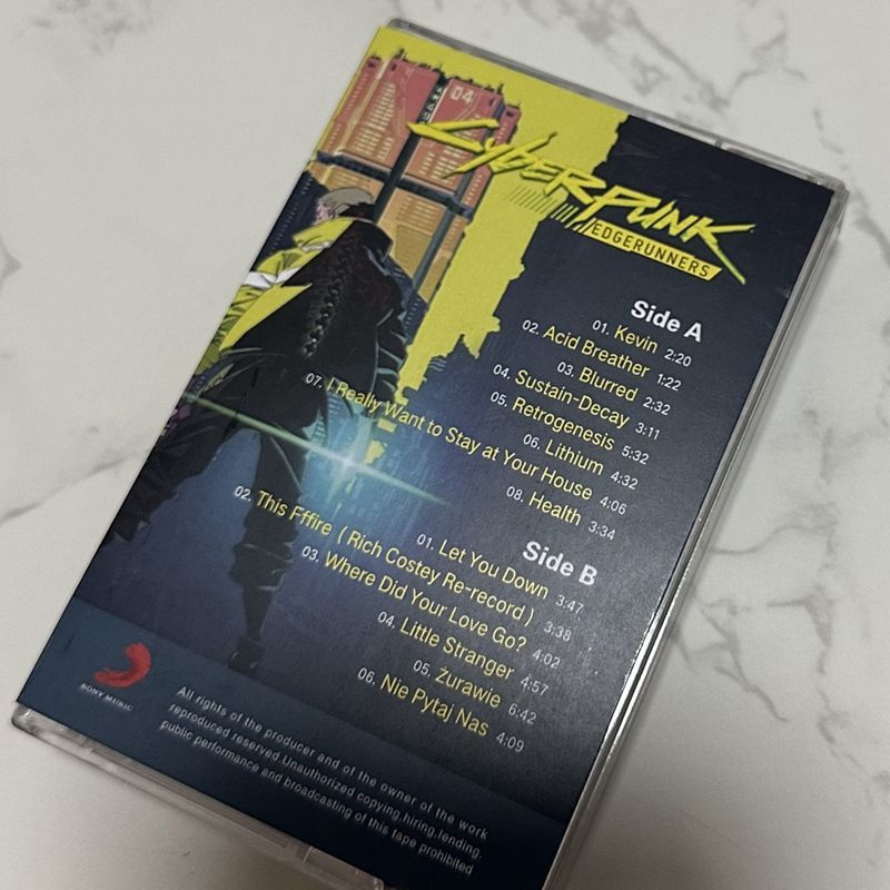 Woofer - Cyberpunk-stijl film soundtrack cassetteband nieuw ongeopend