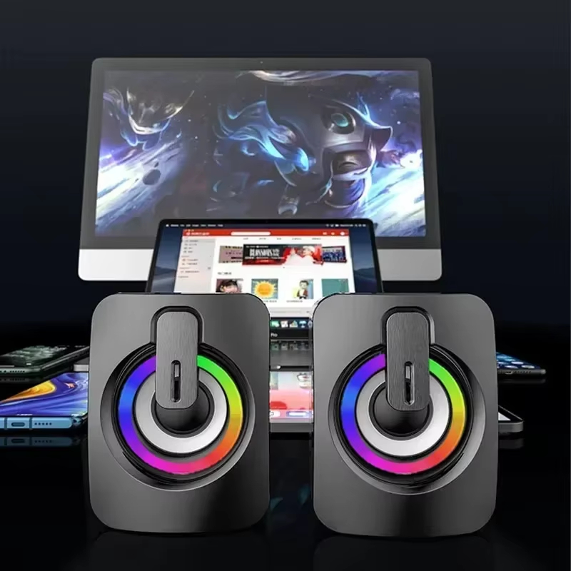 Speaker Wire - Draagbare bedrade USB-luidspreker met HiFi-stereogeluid, surround-effect,