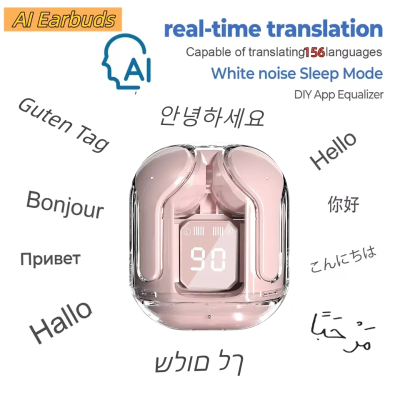 Full Range Speaker - AI-vertaling Bluetooth-oordopjes Magic APP 156 talen