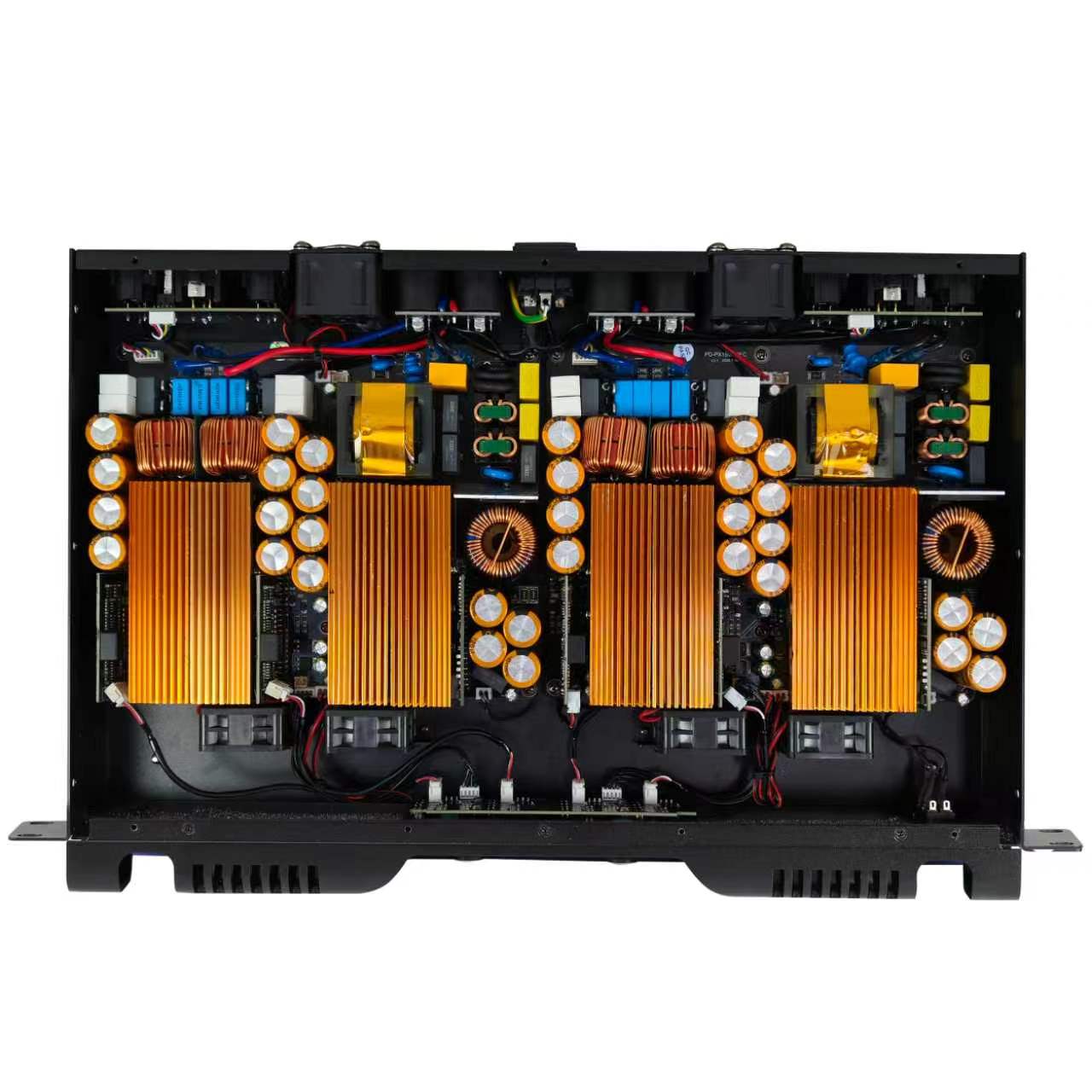 Speaker Driver - 4x2000W 1U Digitale Versterker 2/4 Kanaals
