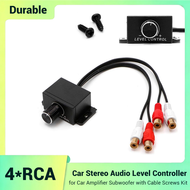 In-line auto audio RCA-niveauc - Speaker Crossover recensie en prijs