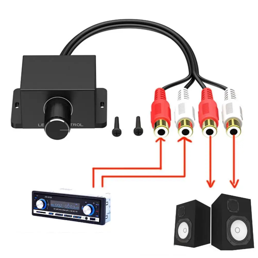 In-line auto audio RCA-niveauc - Speaker Crossover recensie en prijs