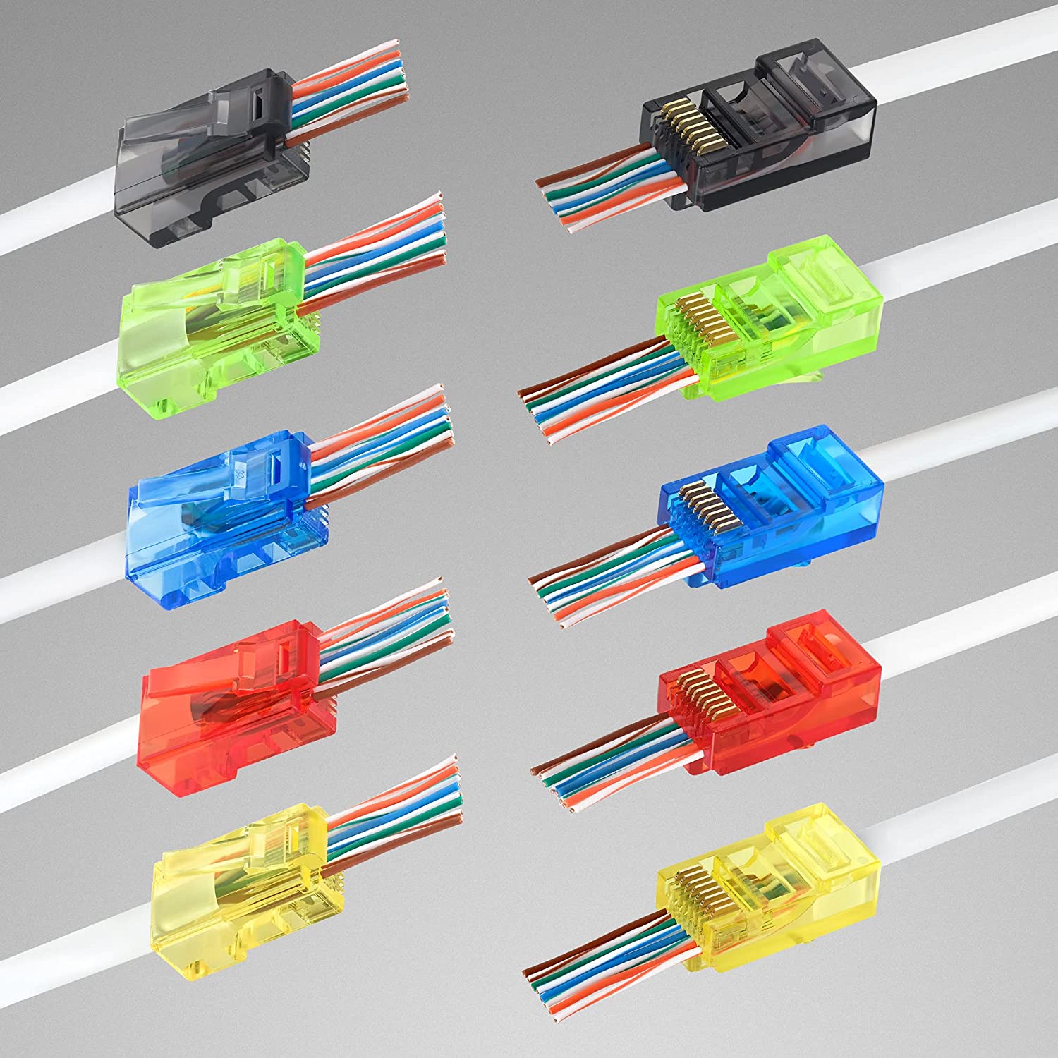 ZoeRax 100 stuks RJ45 Cat6-con - Rj45 Jack recensie en prijs