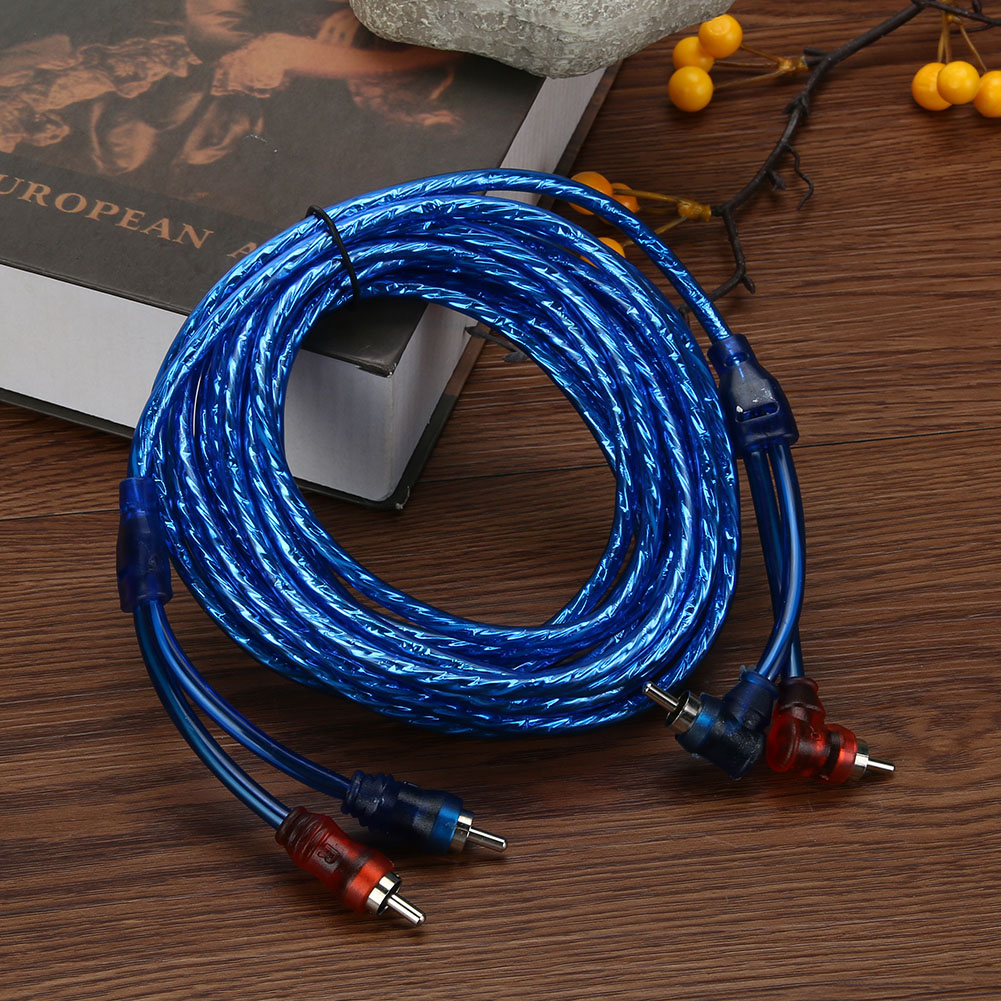 Auto-styling 5m RCA-verbinding - Audio Jumper Wire recensie en prijs