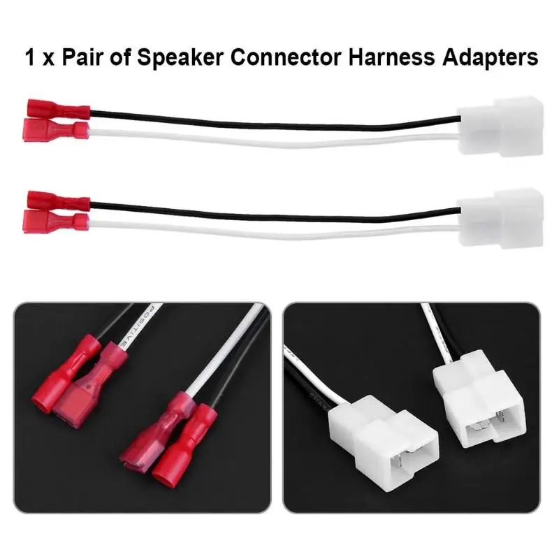 1 Paar Auto Luidspreker Connec - Audio Jumper Wire recensie en prijs