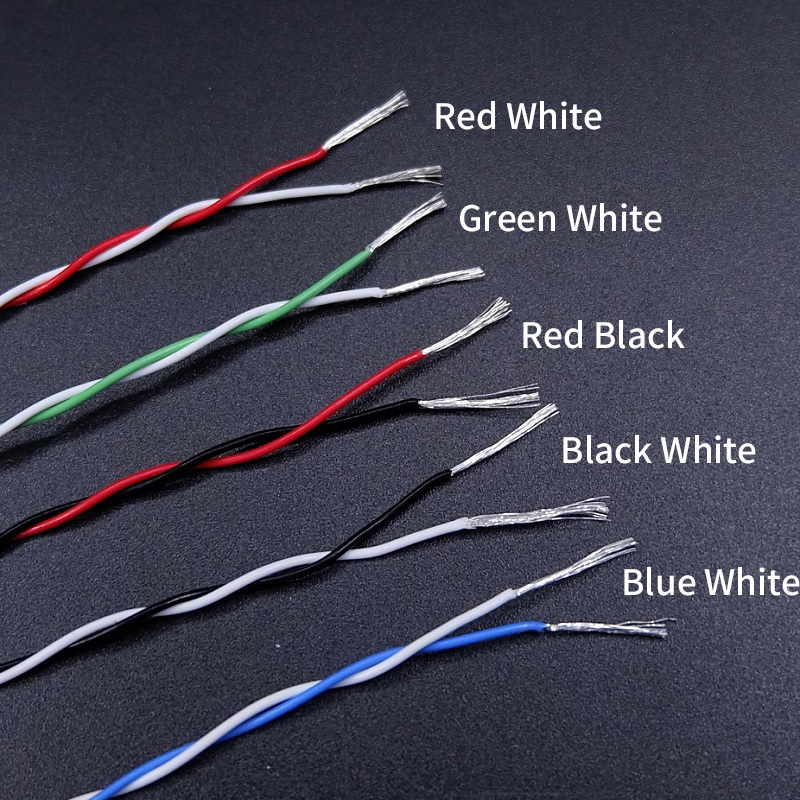 2M/10M 2pins PTFE Draad 30/26/ - Audio Jumper Wire recensie en prijs