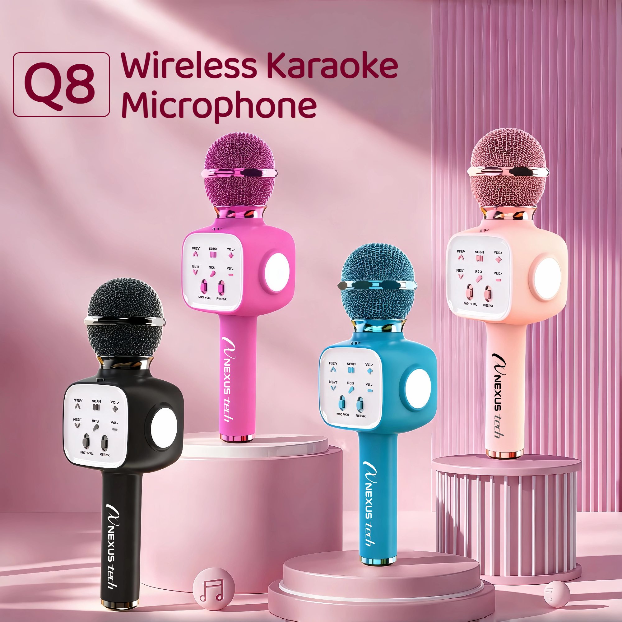 Draadloze Bluetooth 5.2 Karaok - Condenser Microphone Kit recensie en prijs