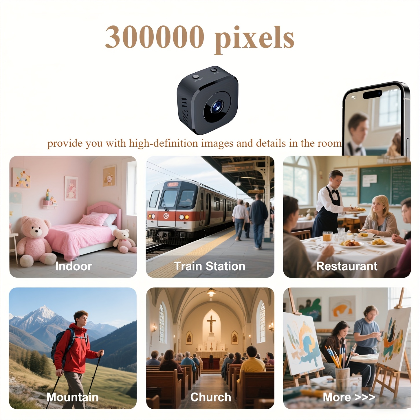 1080P HD Mini WiFi Camera Indo - Usb Sound Card recensie en prijs