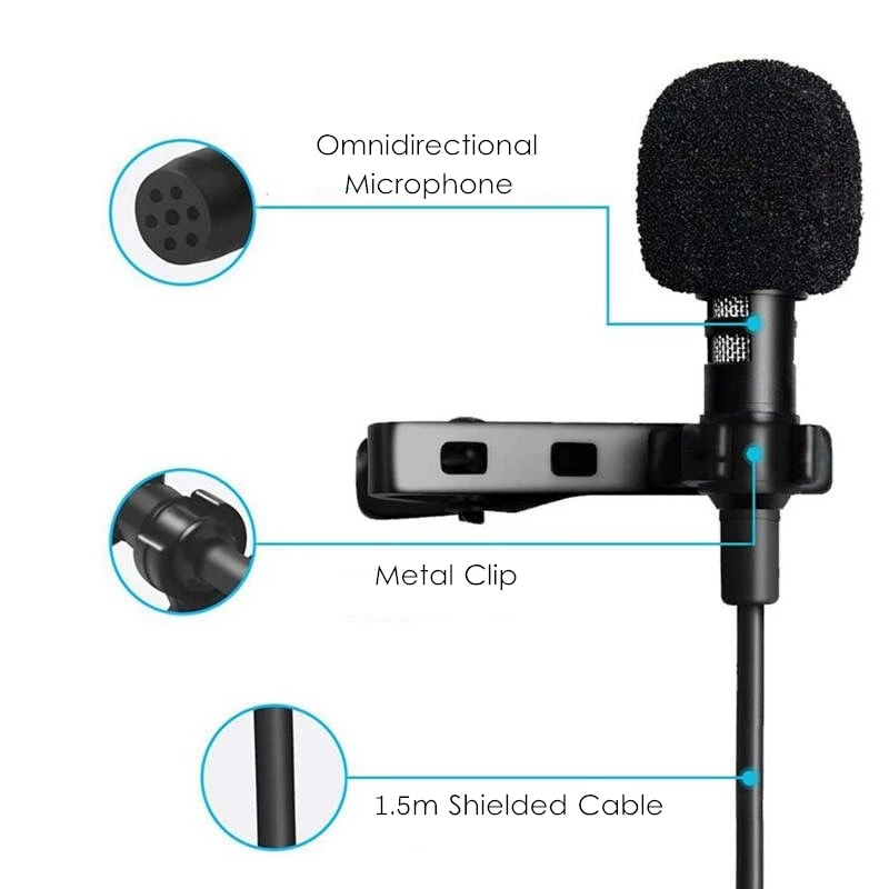 3,5 mm mini draagbare lavalier - Microphone Capsule recensie en prijs